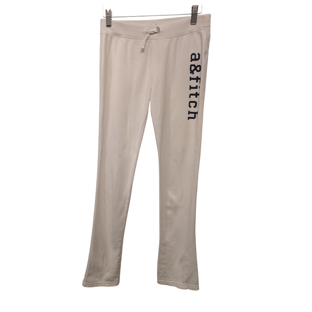 Abercrombie Logo Flare Sweatpants Y2K Loungewear Pants Kids 13/14 Women's XS